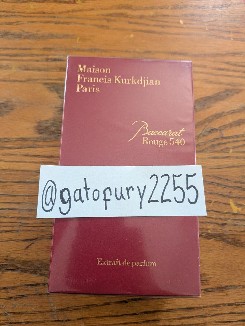 Maison Francis Kurkdjian Baccarat Rouge 540 Extrait de Parfum - 200ml / 6.8 oz.